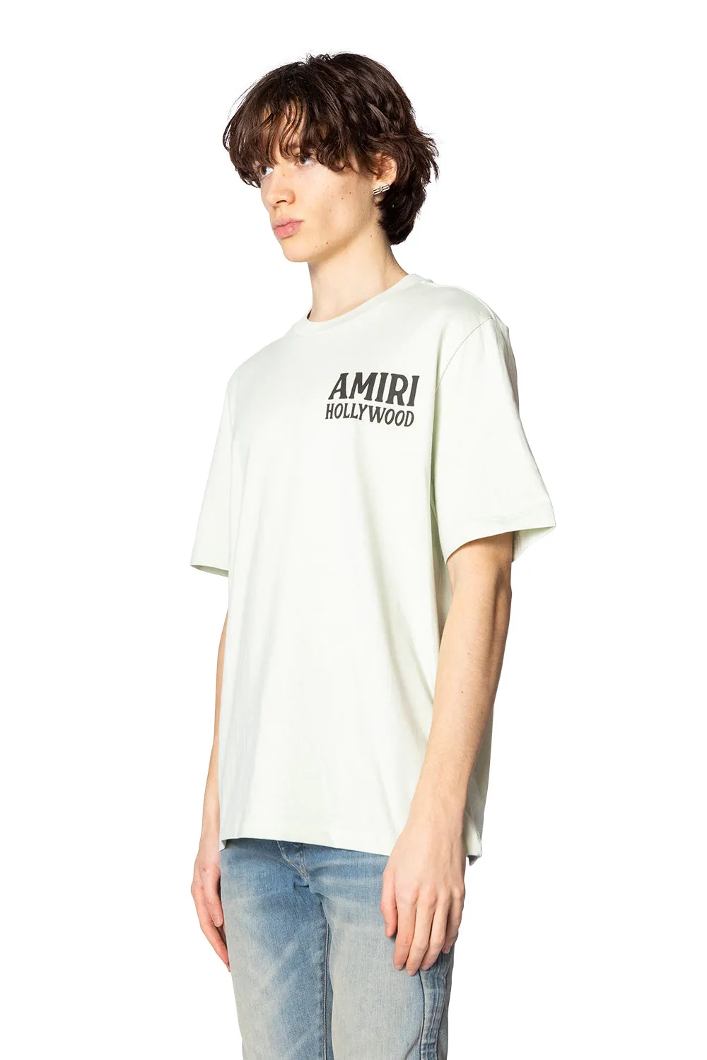 AMIRI JAZZ WOLF TEE PALE MINT