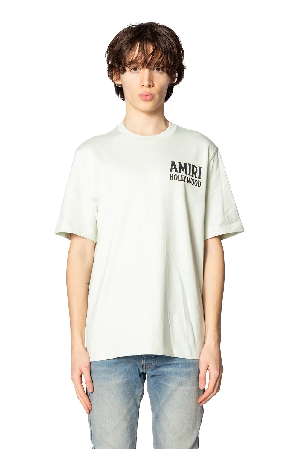 AMIRI JAZZ WOLF TEE PALE MINT
