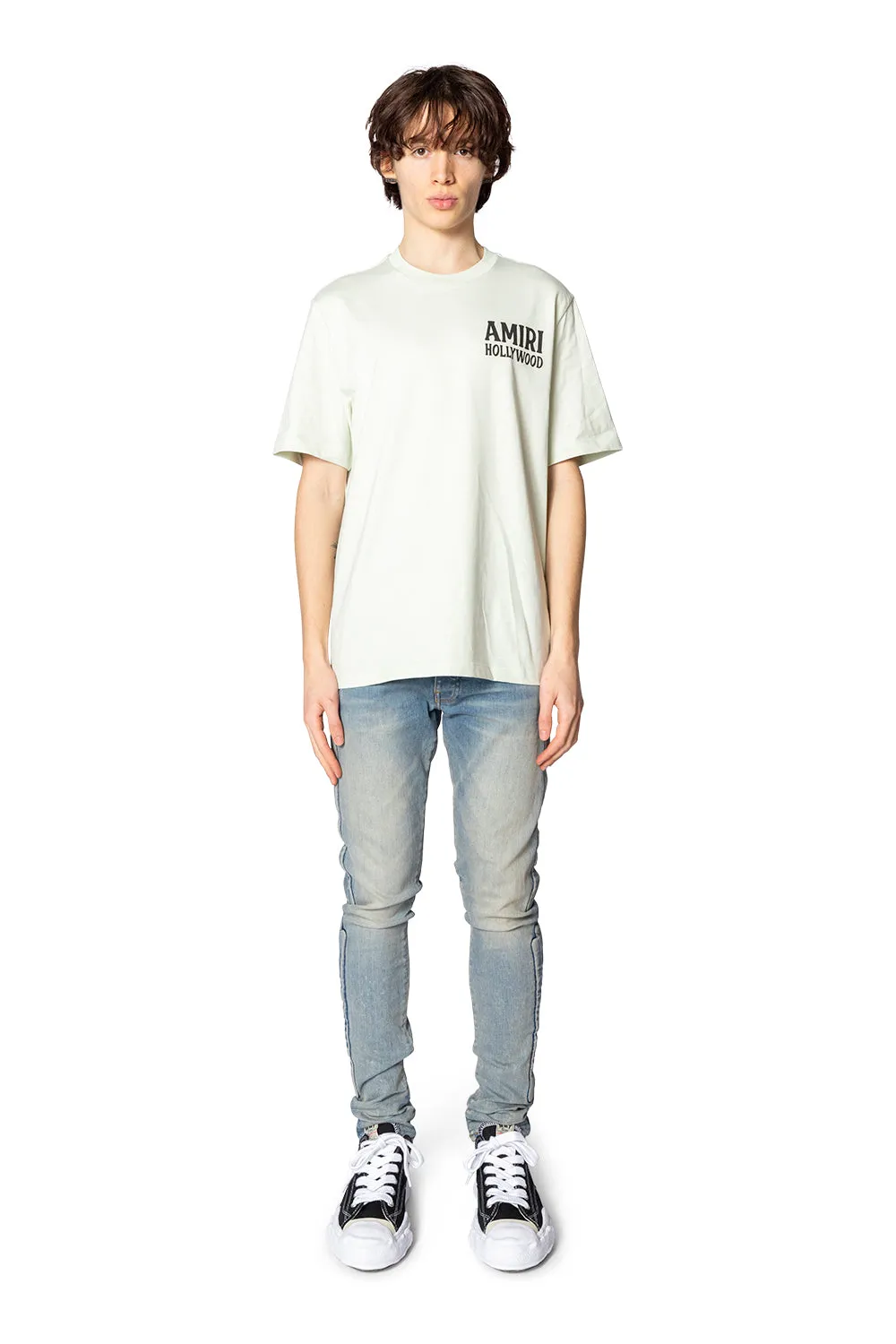 AMIRI JAZZ WOLF TEE PALE MINT