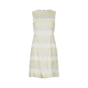 ARCHIVE - 1960s Dynasty Chevron Sequinned Shift Dress
