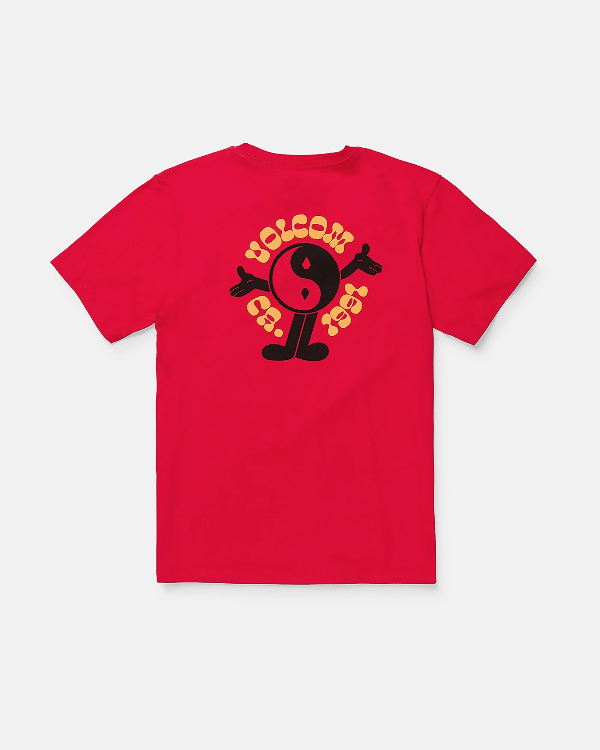 Big Boys Happy Days Short Sleeve Tee - Red