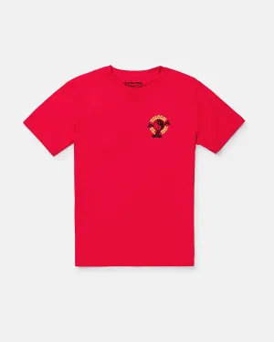 Big Boys Happy Days Short Sleeve Tee - Red