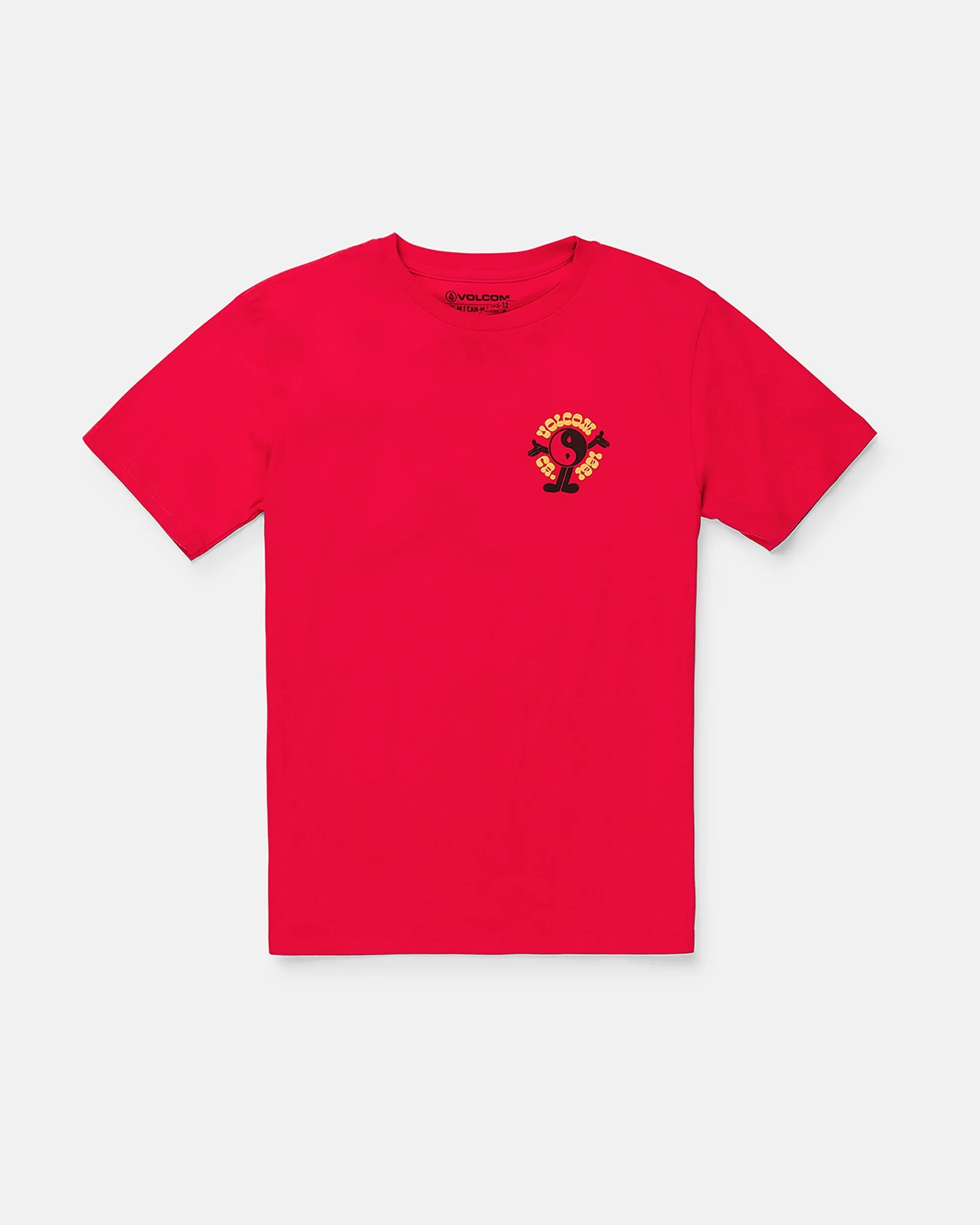 Big Boys Happy Days Short Sleeve Tee - Red