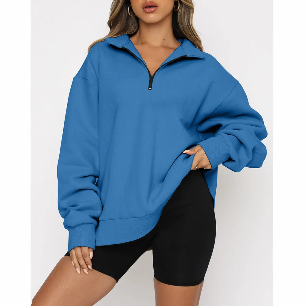 Black Friday Hot Sales - 49% OFFWomen's Half Zip Pullover Long Sleeve Sweatshirts