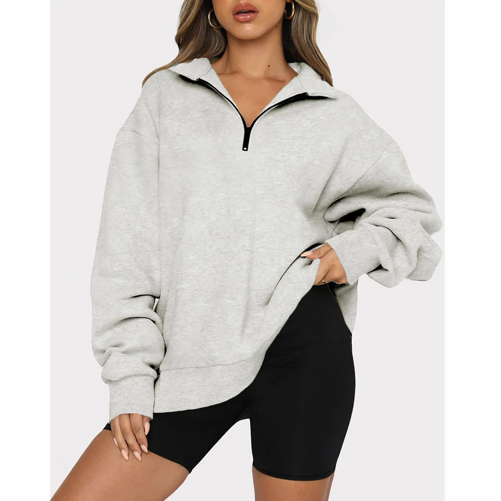 Black Friday Hot Sales - 49% OFFWomen's Half Zip Pullover Long Sleeve Sweatshirts