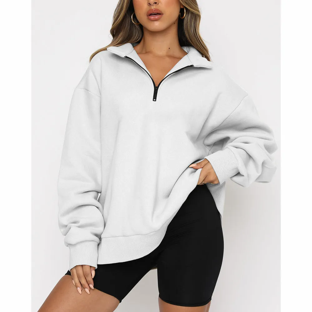 Black Friday Hot Sales - 49% OFFWomen's Half Zip Pullover Long Sleeve Sweatshirts