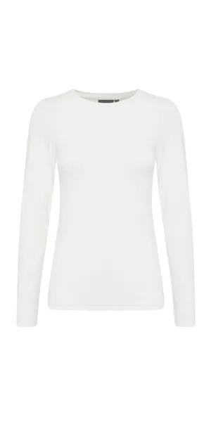 B.Young Long Sleeved Top, off-white