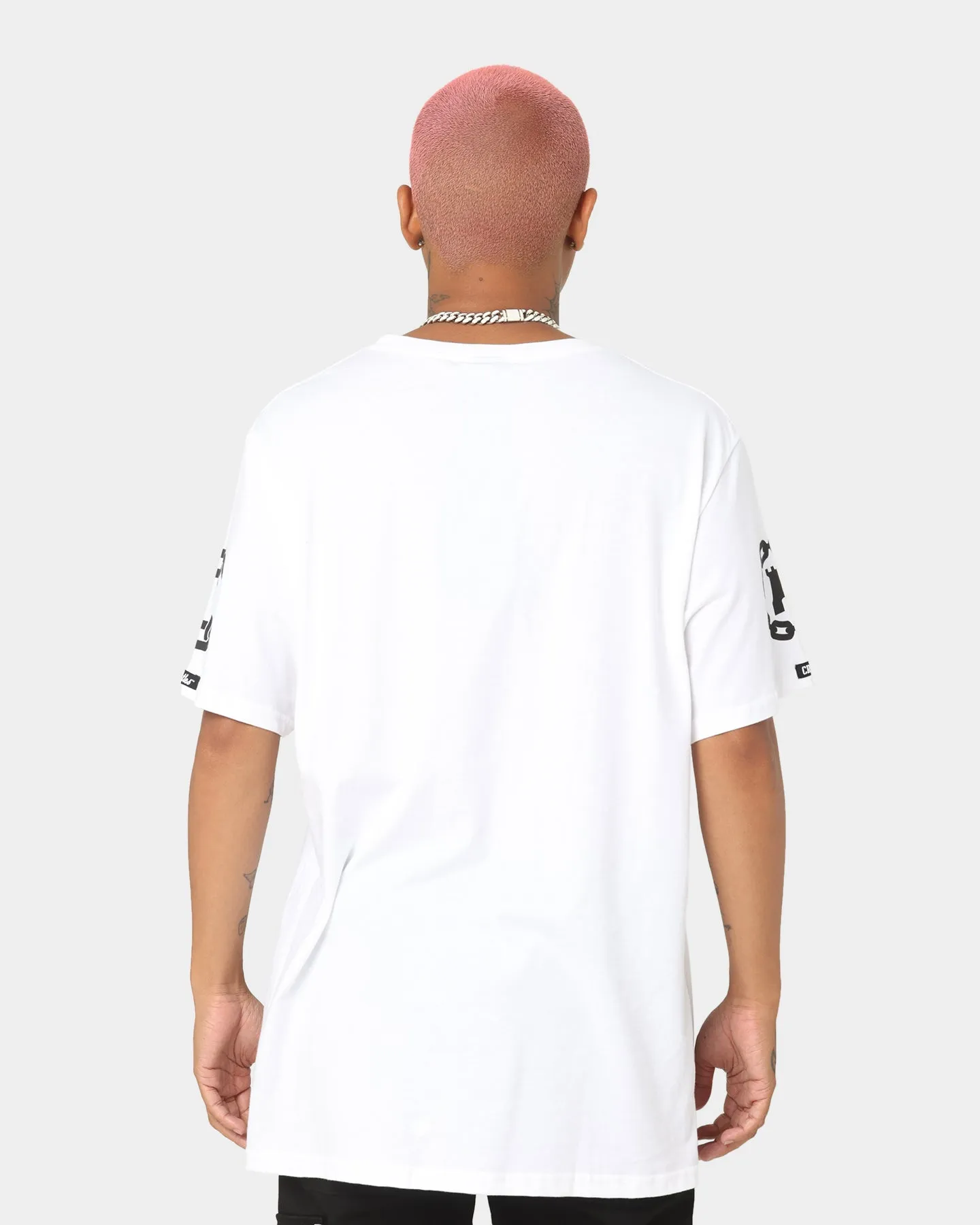 Crooks & Castles Medusa Collage T-Shirt White