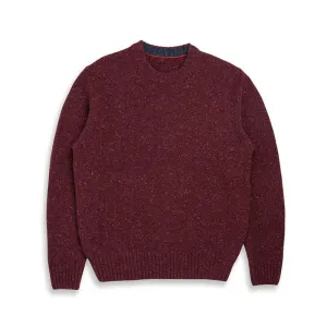 Custom Wholesale Wool Blend Men Knit Sweater - Solid Pullover with Ribbed Cuffs and Hem OEM/ODM Manufacturer