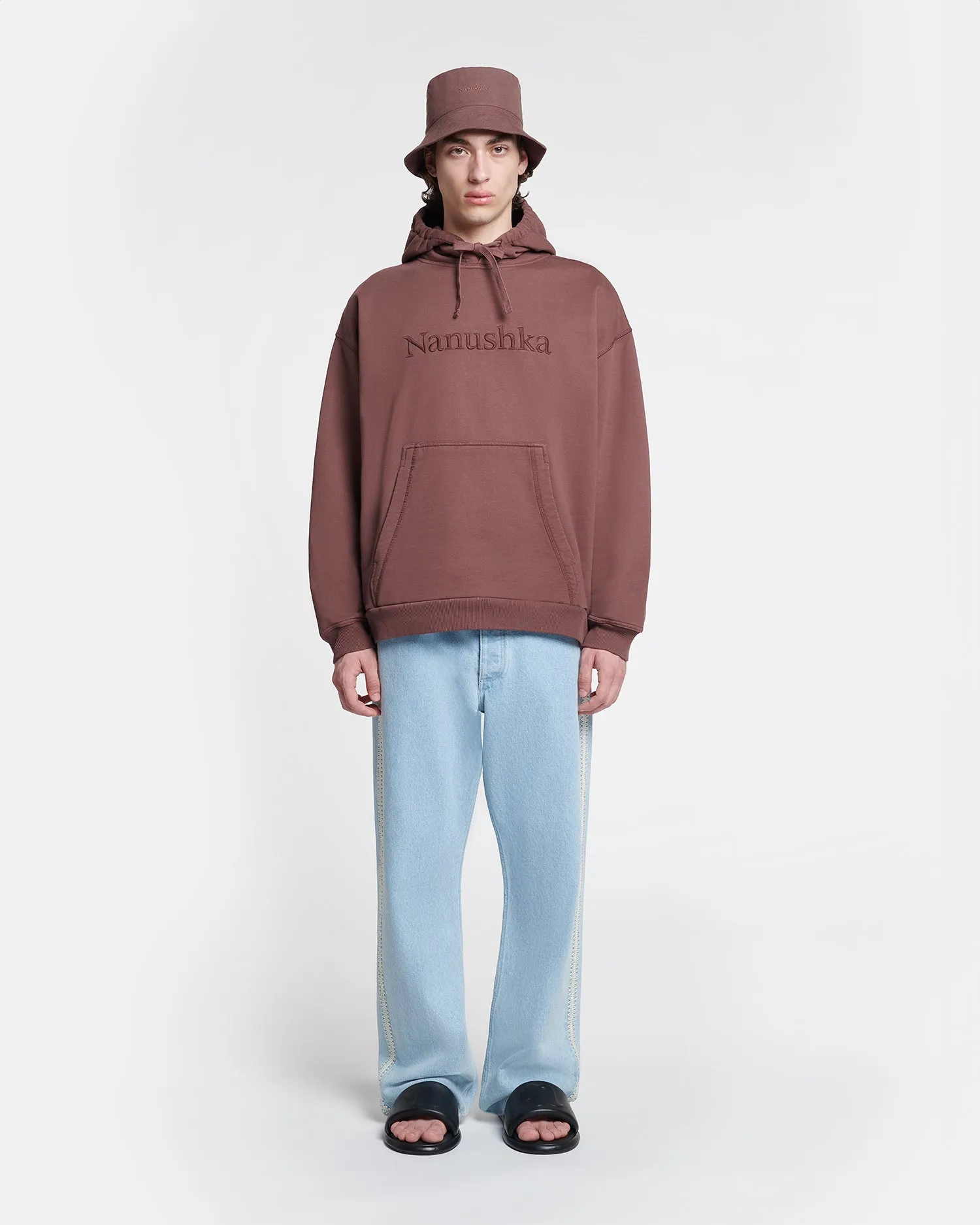 Ever - Cotton-Fleece Hoodie - Nutmeg