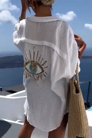 Hot Sale 49% OFF2025 New Casual Sequin Beaded Shirt