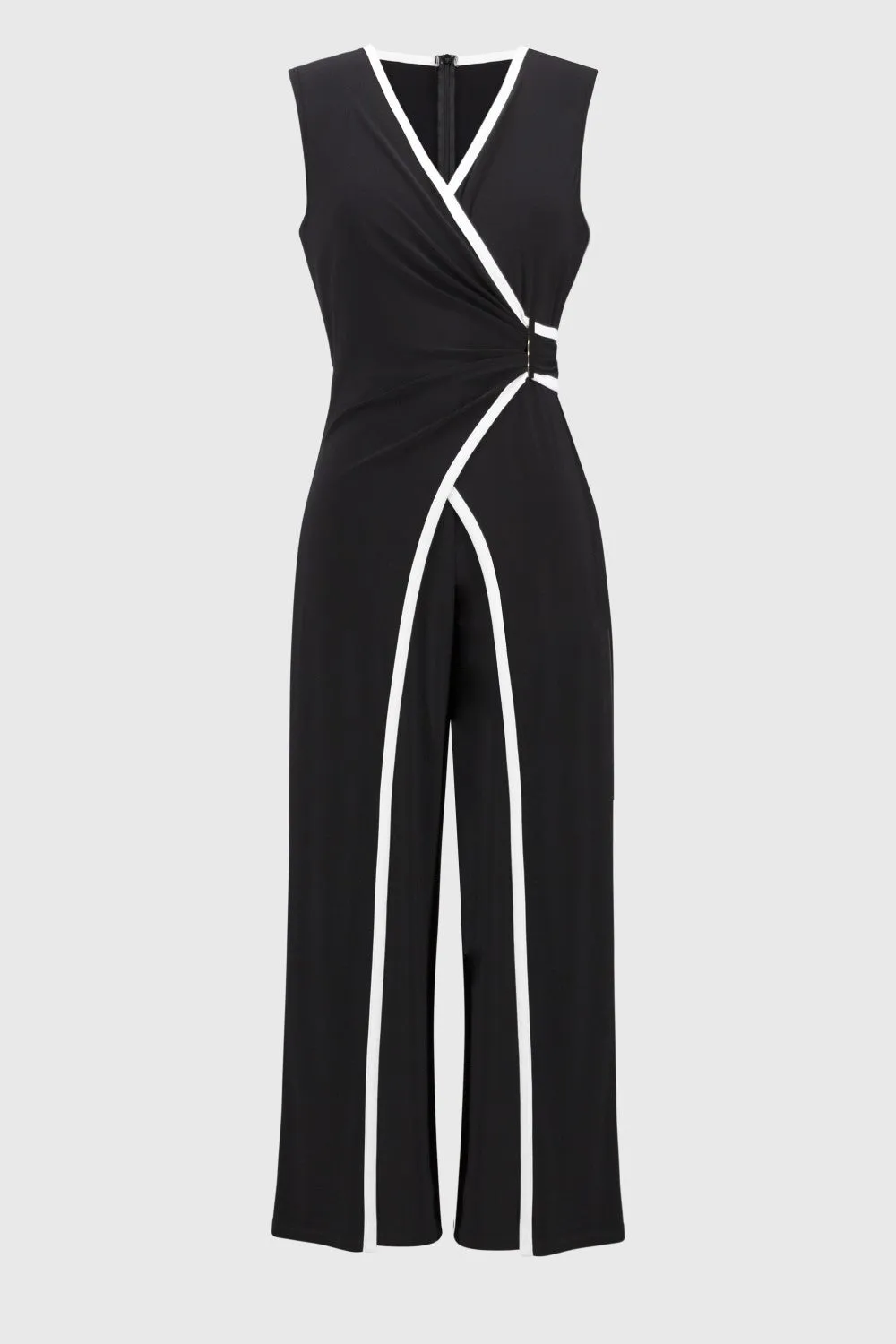 Joseph Ribkoff Jumpsuit 251048-BV Black/Vanilla