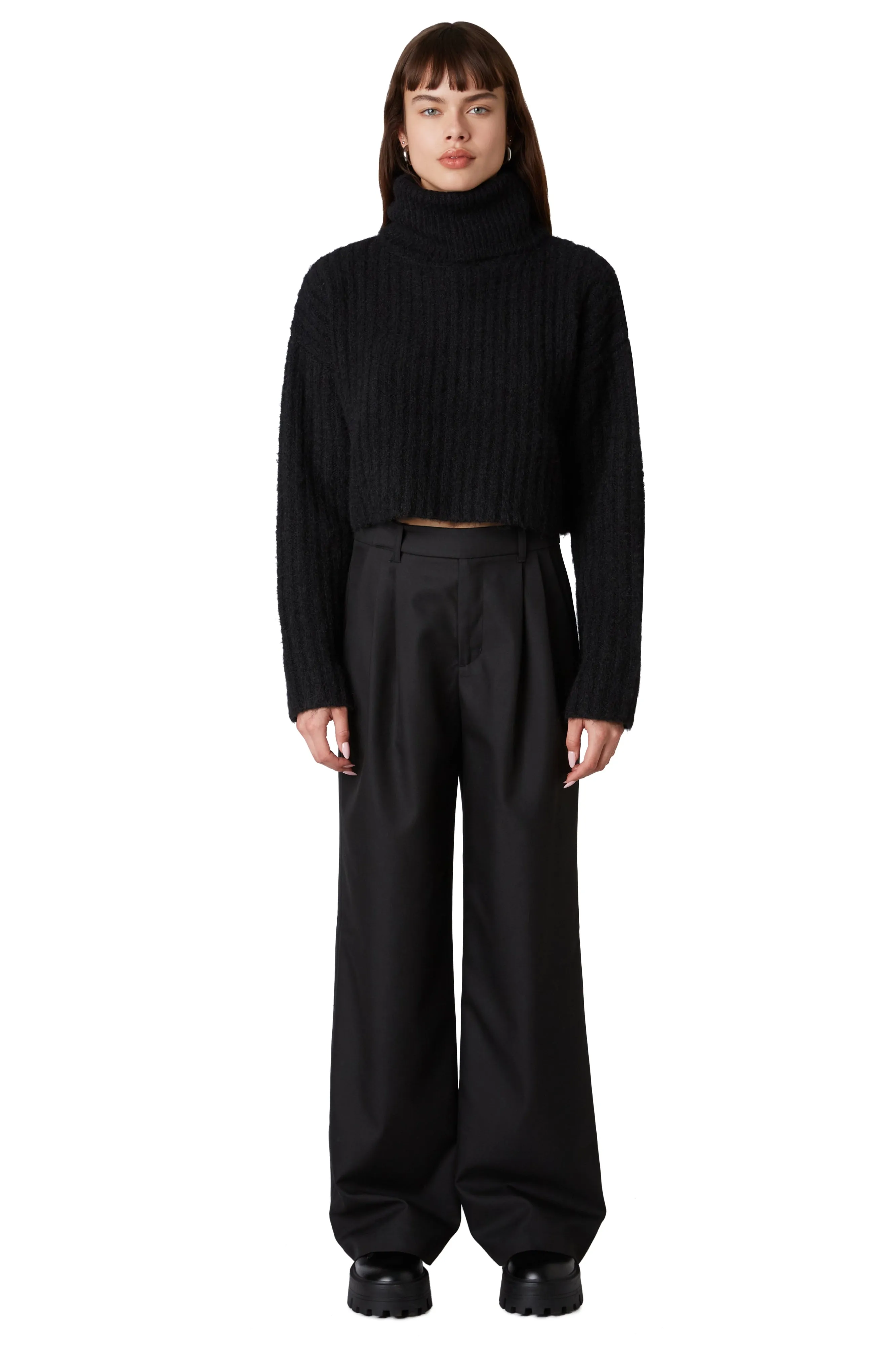 Kara Trousers Pants | Black