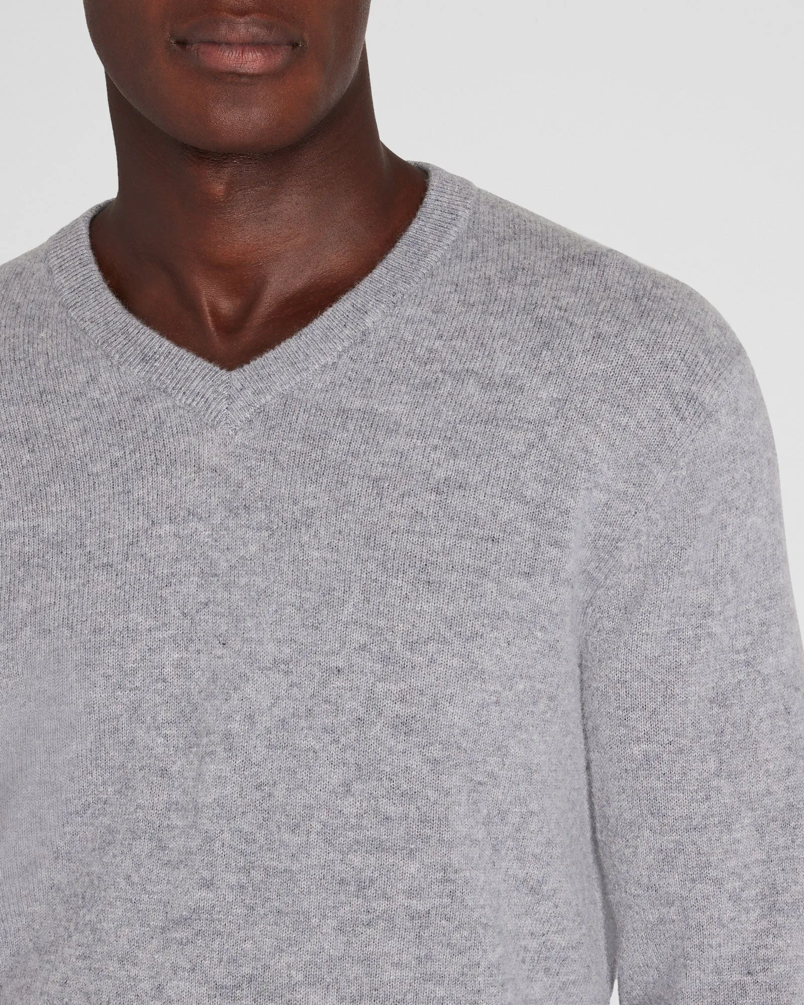 Lightweight Cashmere V-Neck Sweater
