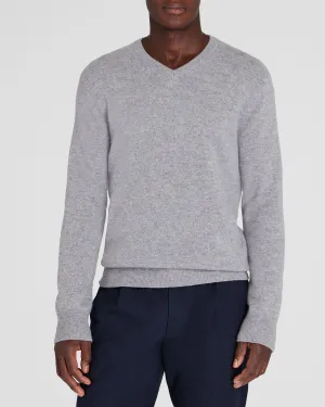 Lightweight Cashmere V-Neck Sweater