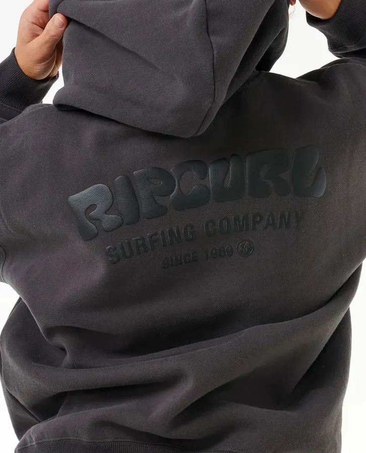 Rip Curl - Surf Puff Heritage Hood ( Washed Black)