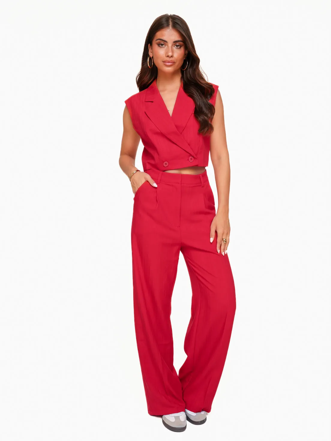 Rode Wijde - Pantalon