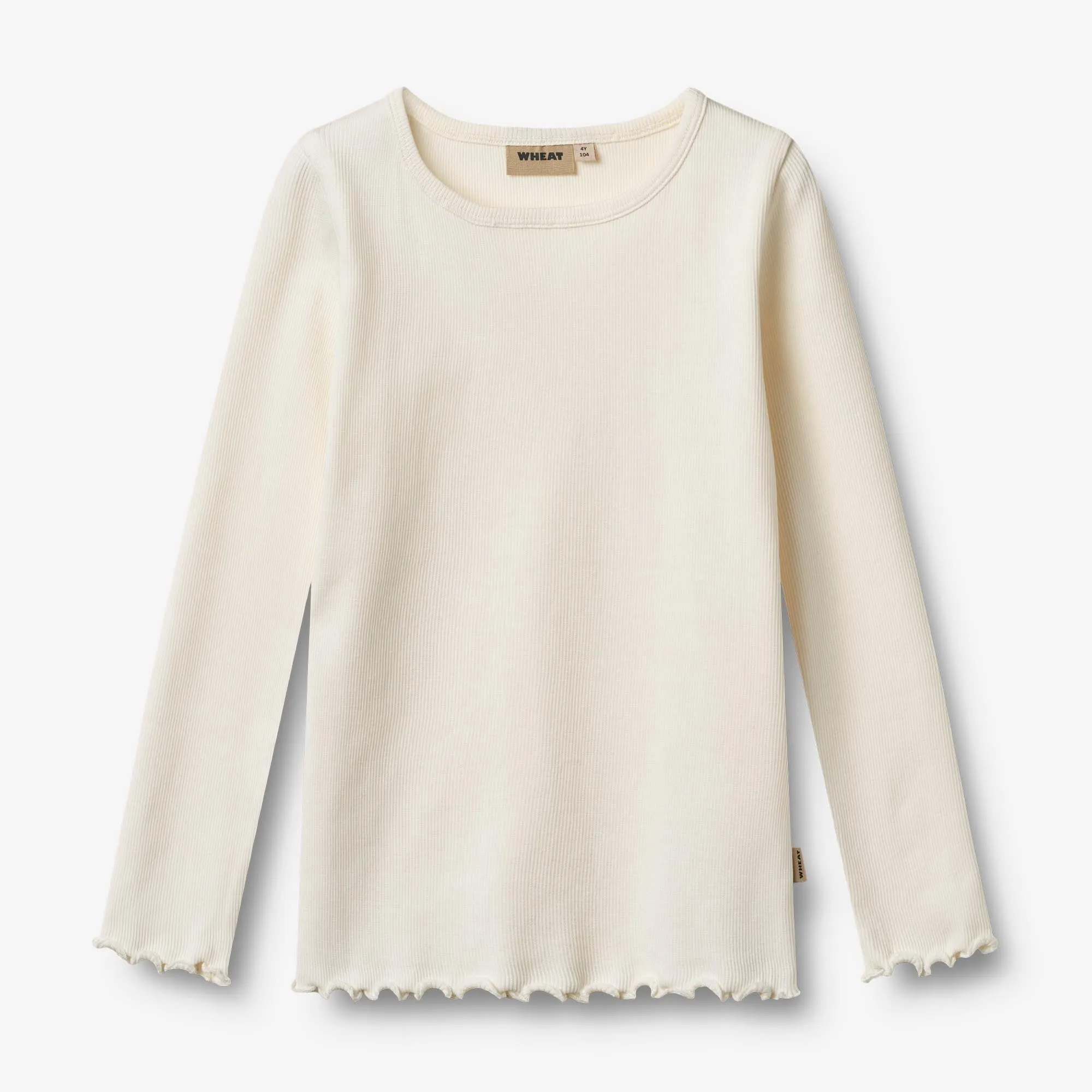 T-shirt L/S Ida - ivory