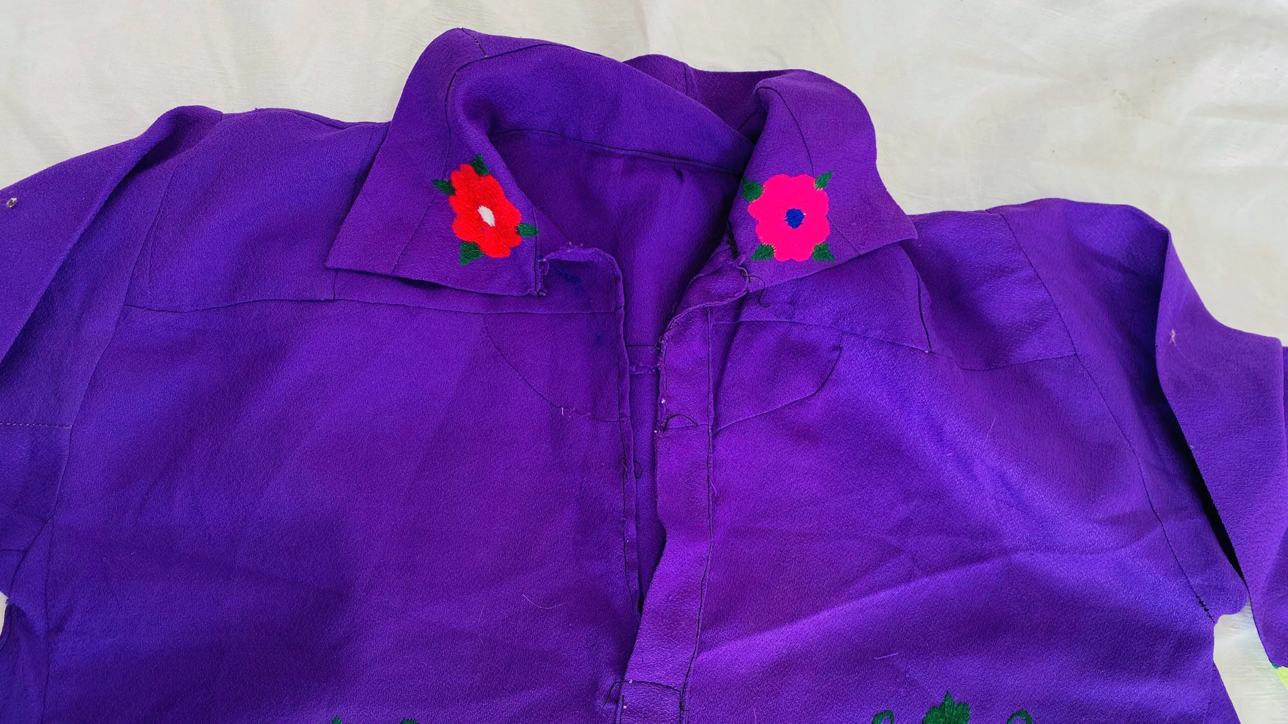 Vintage Suzani Dress. S-L. Uzbek