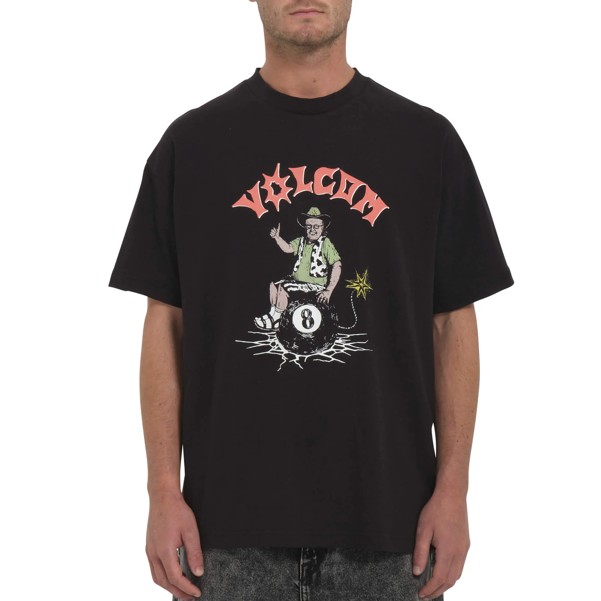 Volcom Last Shot Short Sleeve T-Shirt | Black