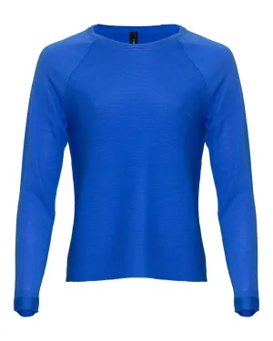 Wool Blend Round Neck Pullover